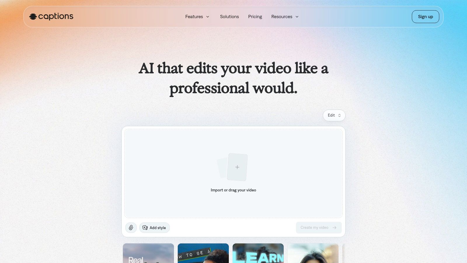 Captions (Captions: AI Video Editor)