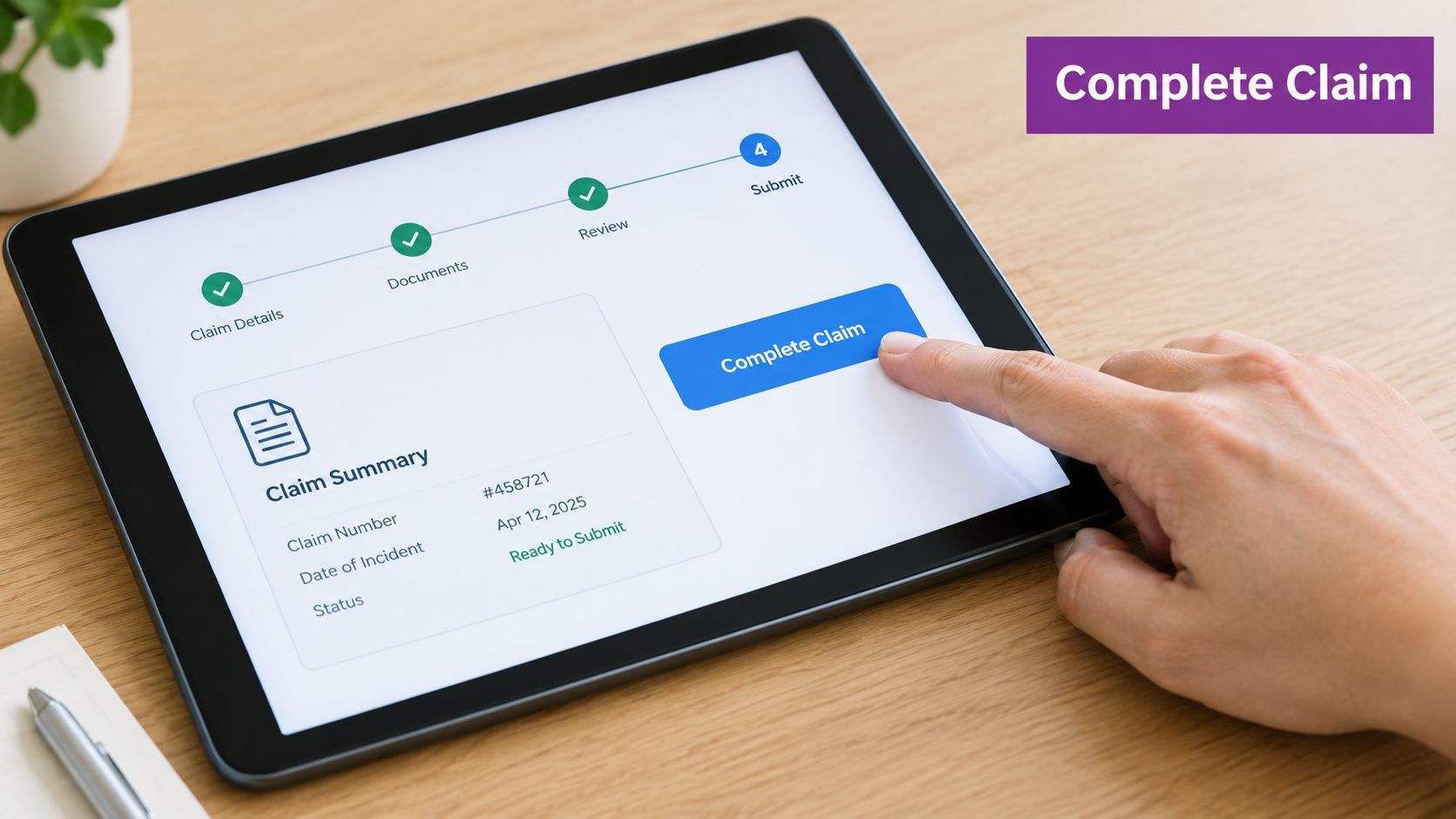 Screenshot from https://example.com/centrelink-ccs-claim-confirmation.png