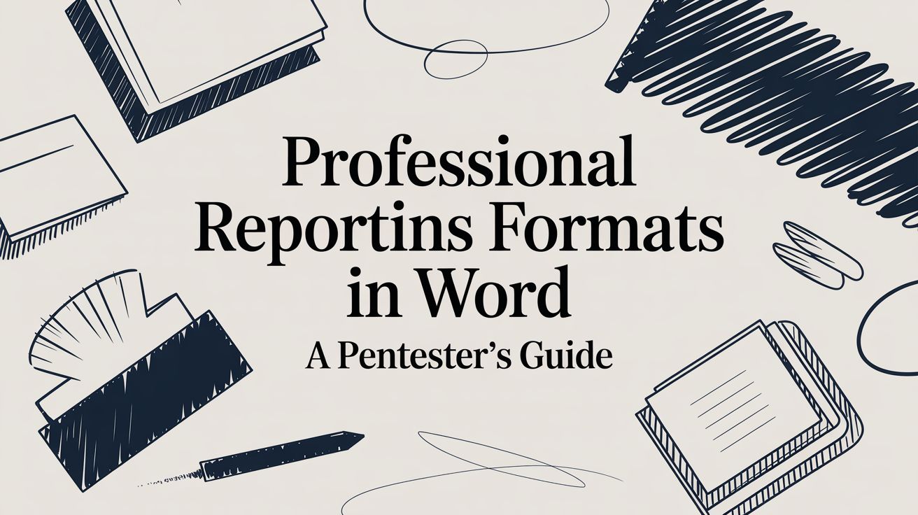Professional Reporting Formats in Word A Pentester's Guide | Vulnsy