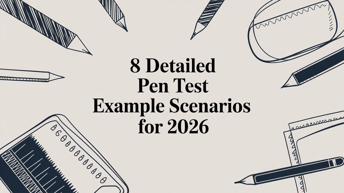 Pen Testing Example Code 8 Detailed Pen Test Example Scenarios for 2026 | Vulnsy