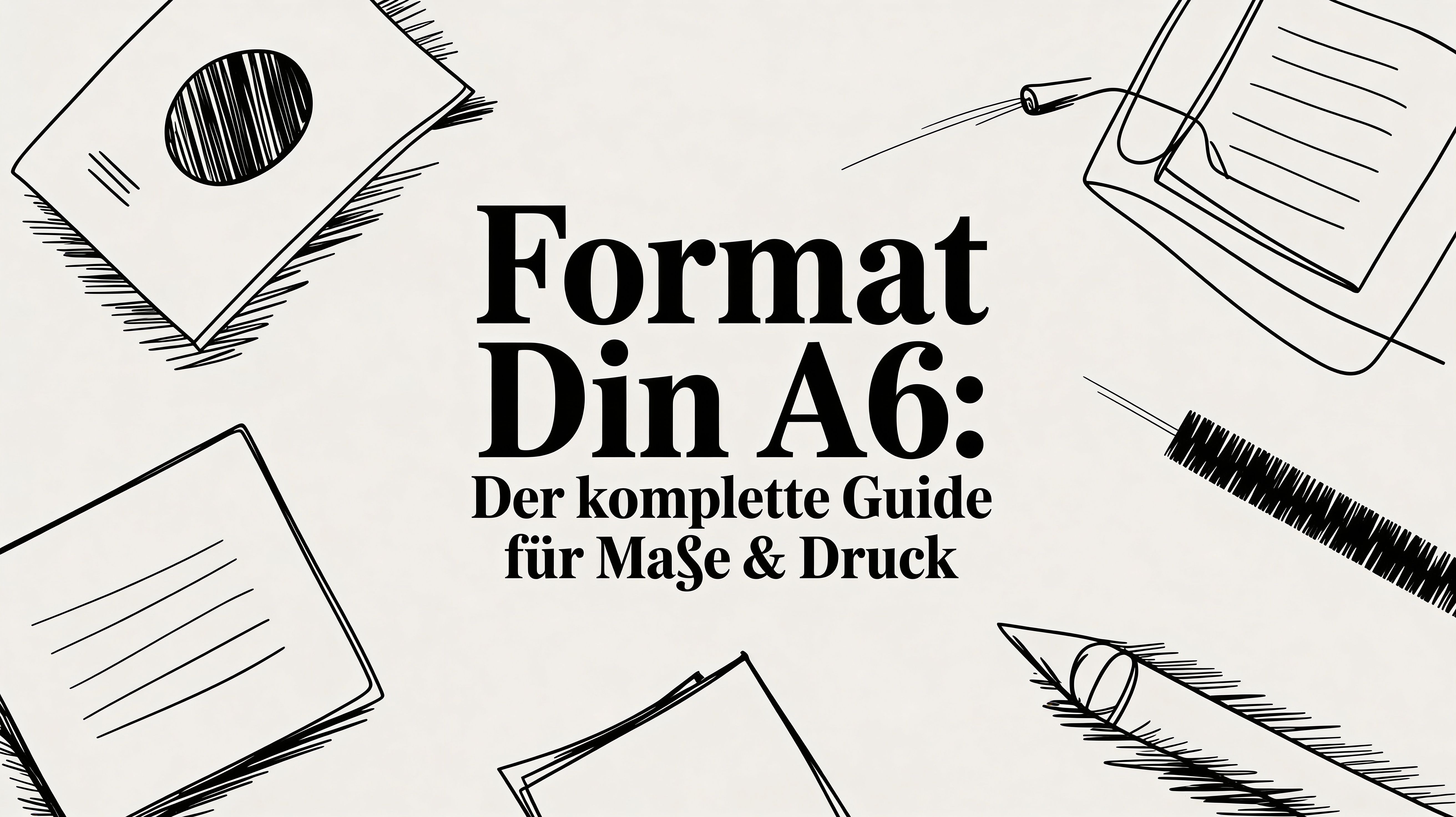 Format DIN A6: Der komplette Guide für Maße & Druck - IntelliSchreiber Blog