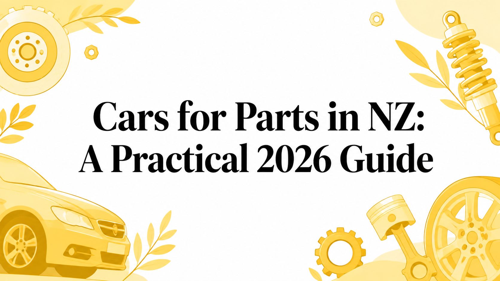 Cars for Parts in NZ: A Practical 2026 Guide