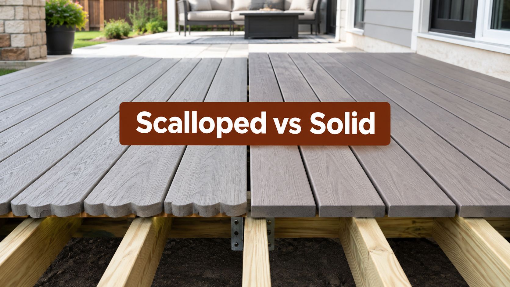 Scalloped vs Solid Composite Decking: Complete Utah Guide article image