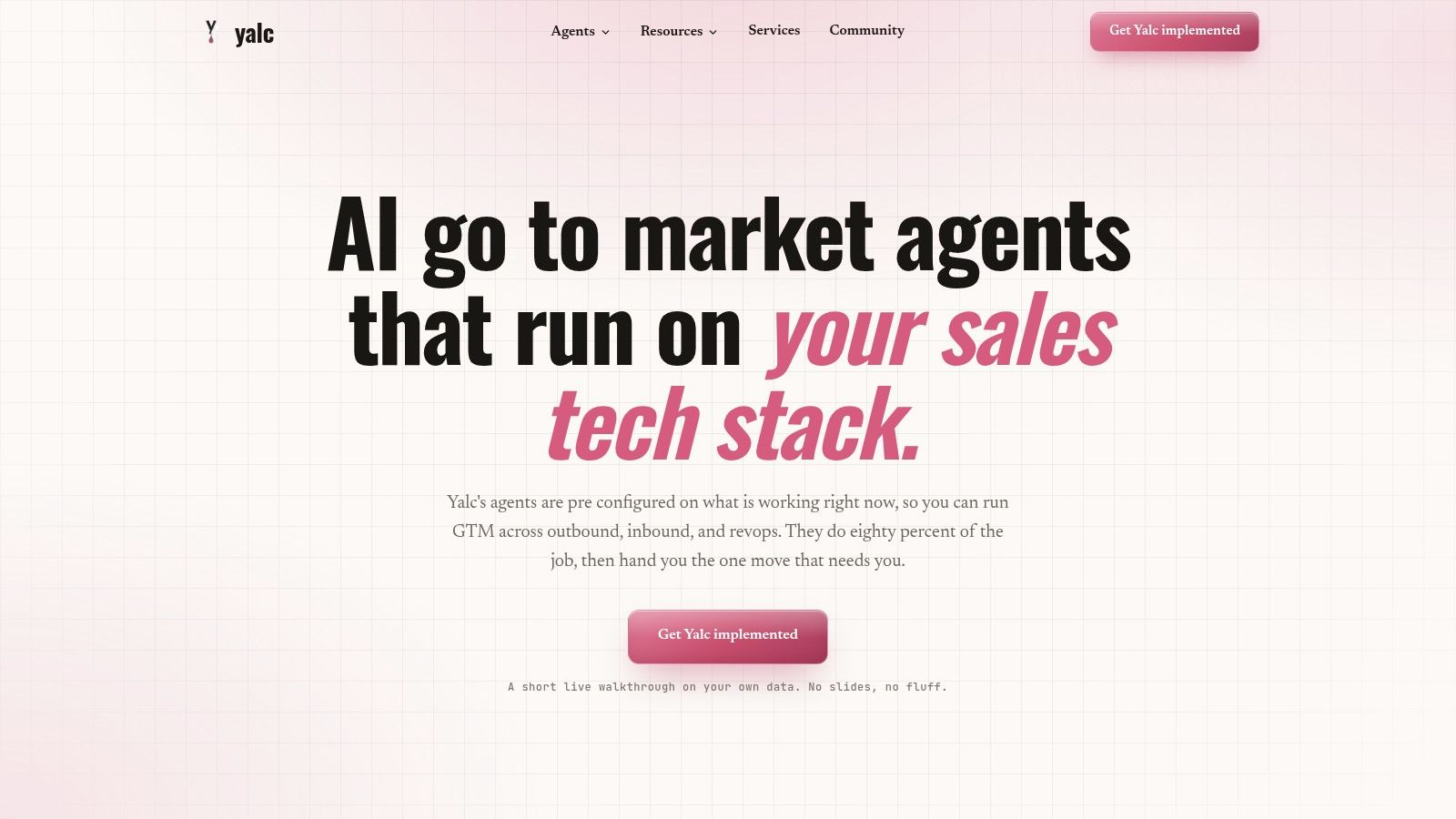Screenshot from https://www.yalc.ai