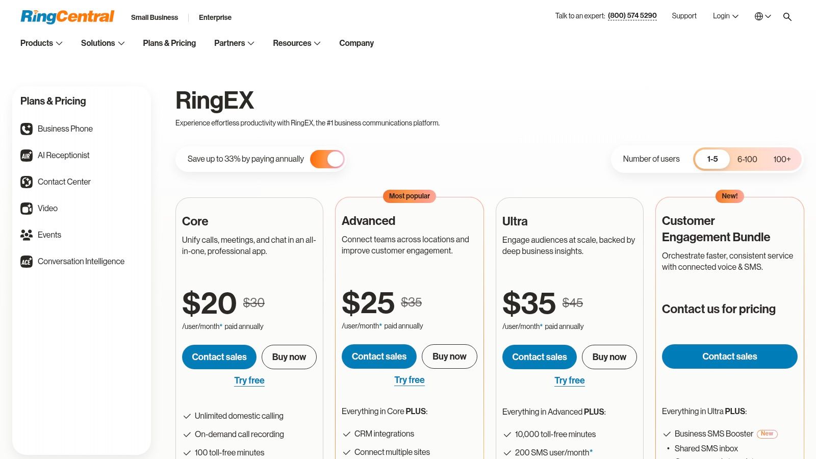 RingCentral RingEX