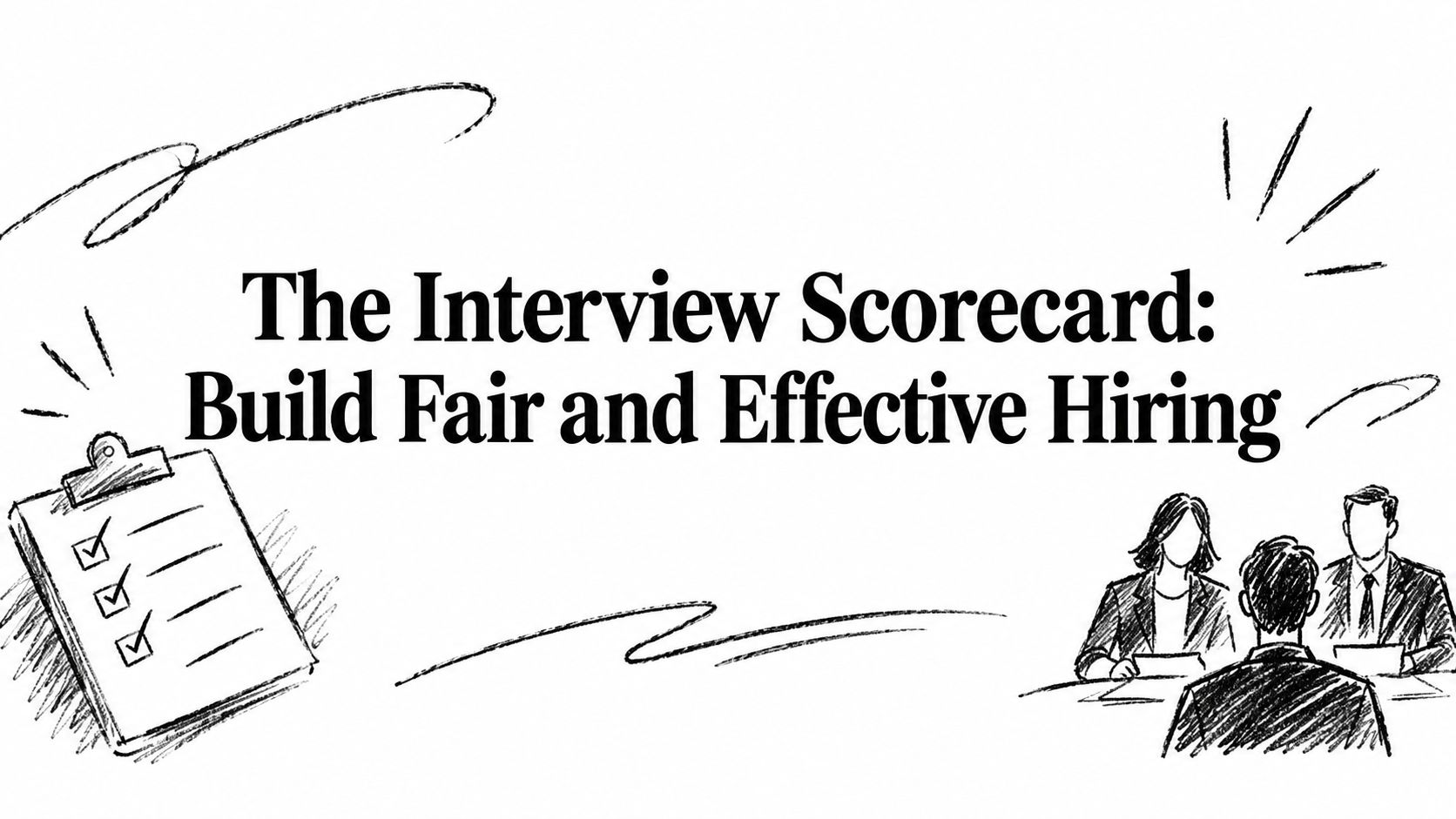 The Interview Scorecard: Build Fair and Effective Hiring