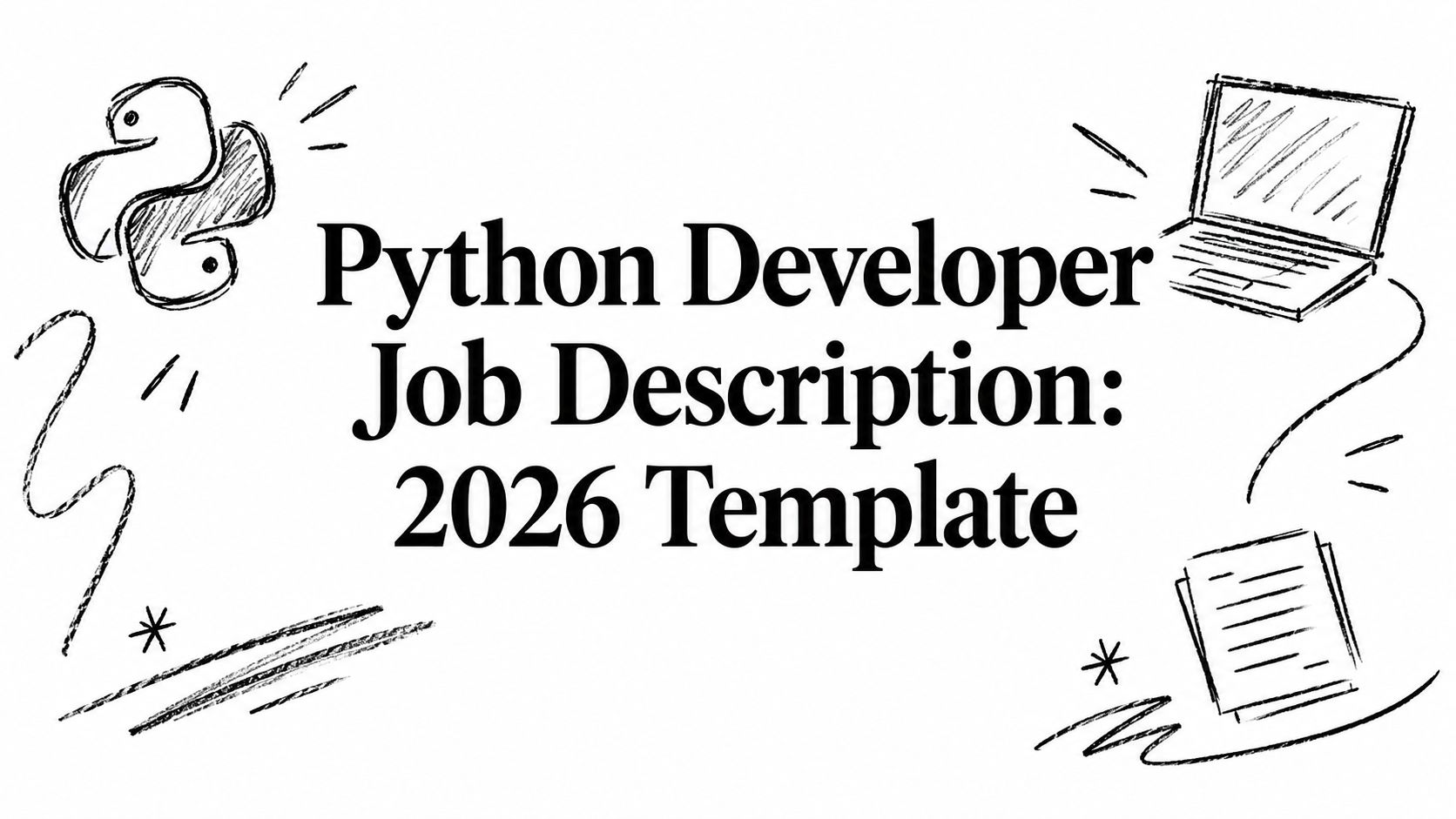 Python Developer Job Description: 2026 Template