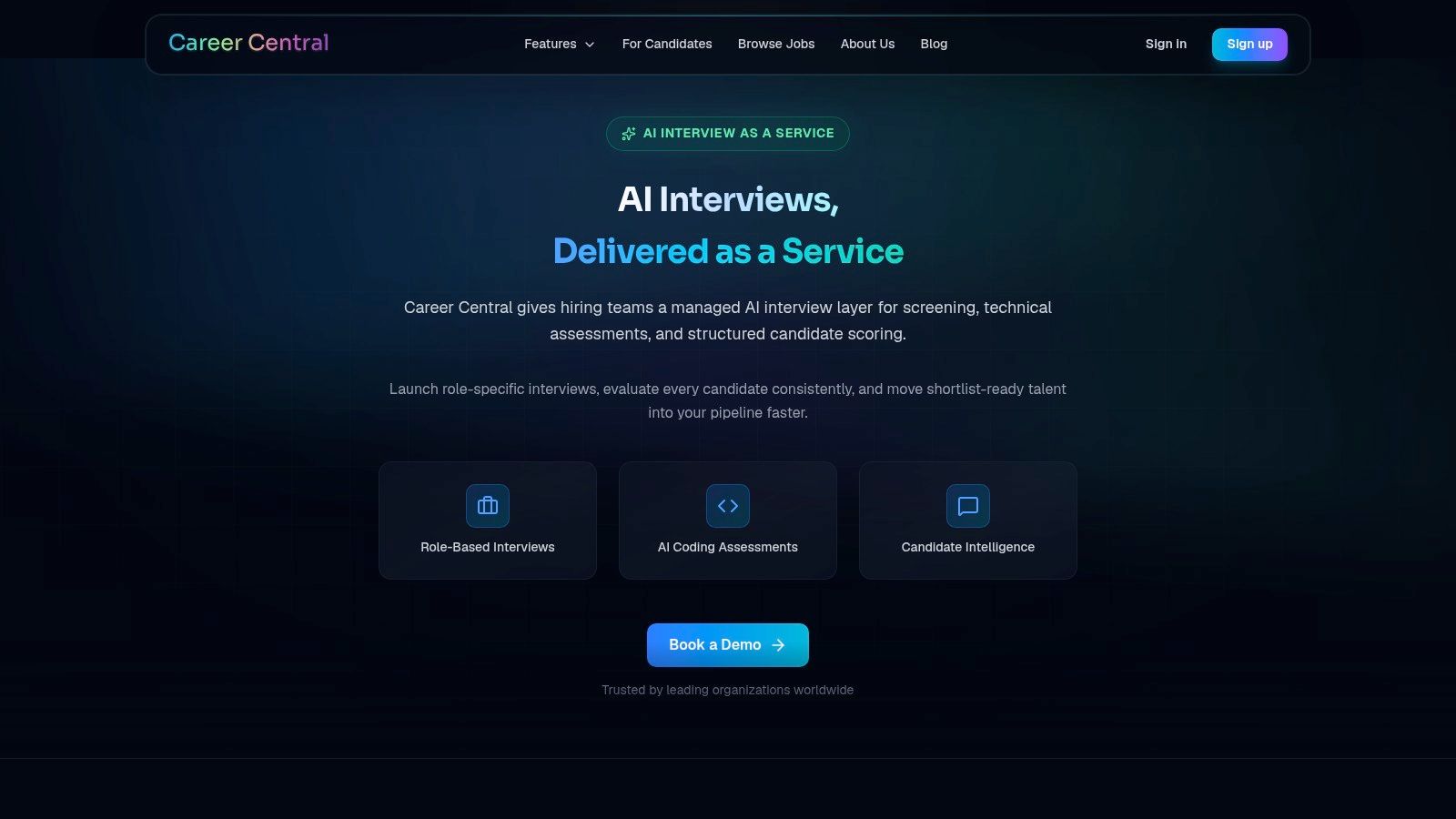 Screenshot from https://career-central.com