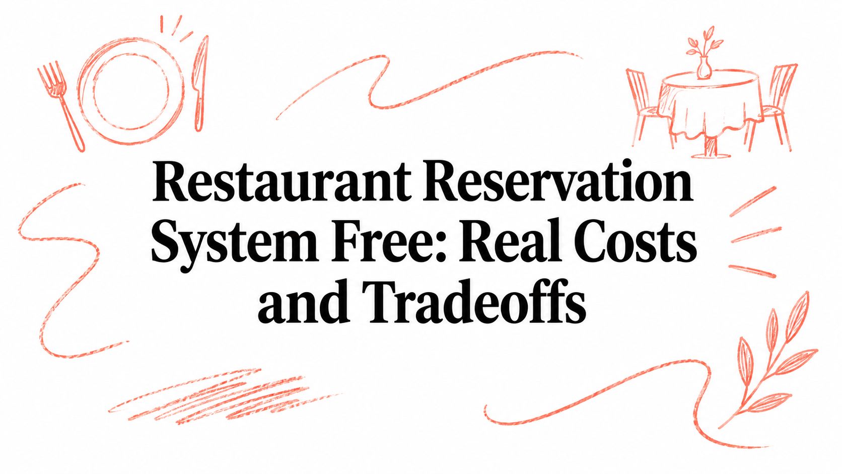 Restaurant Reservation System Free: Real Costs and Tradeoffs