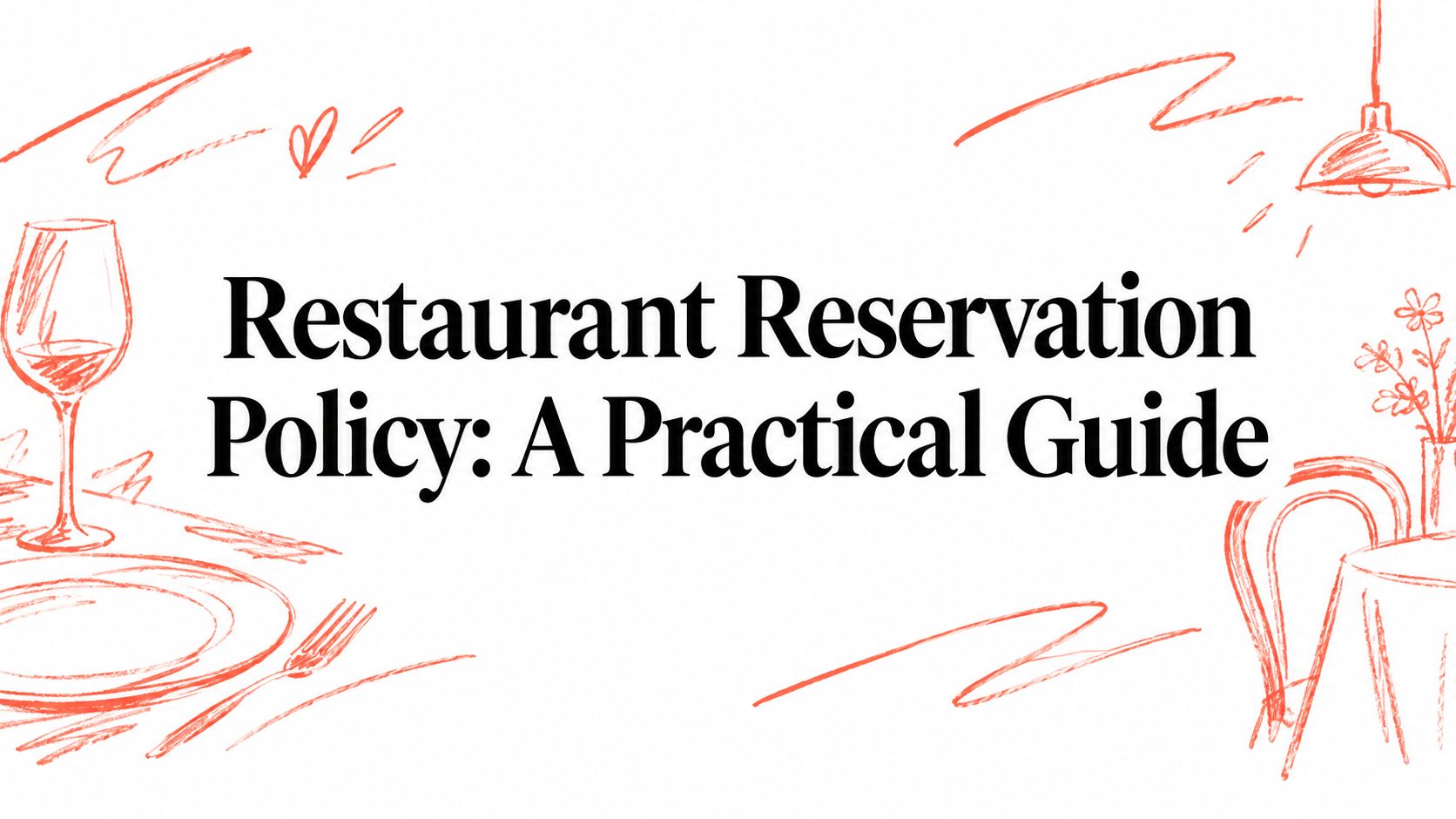 Restaurant Reservation Policy: A Practical Guide