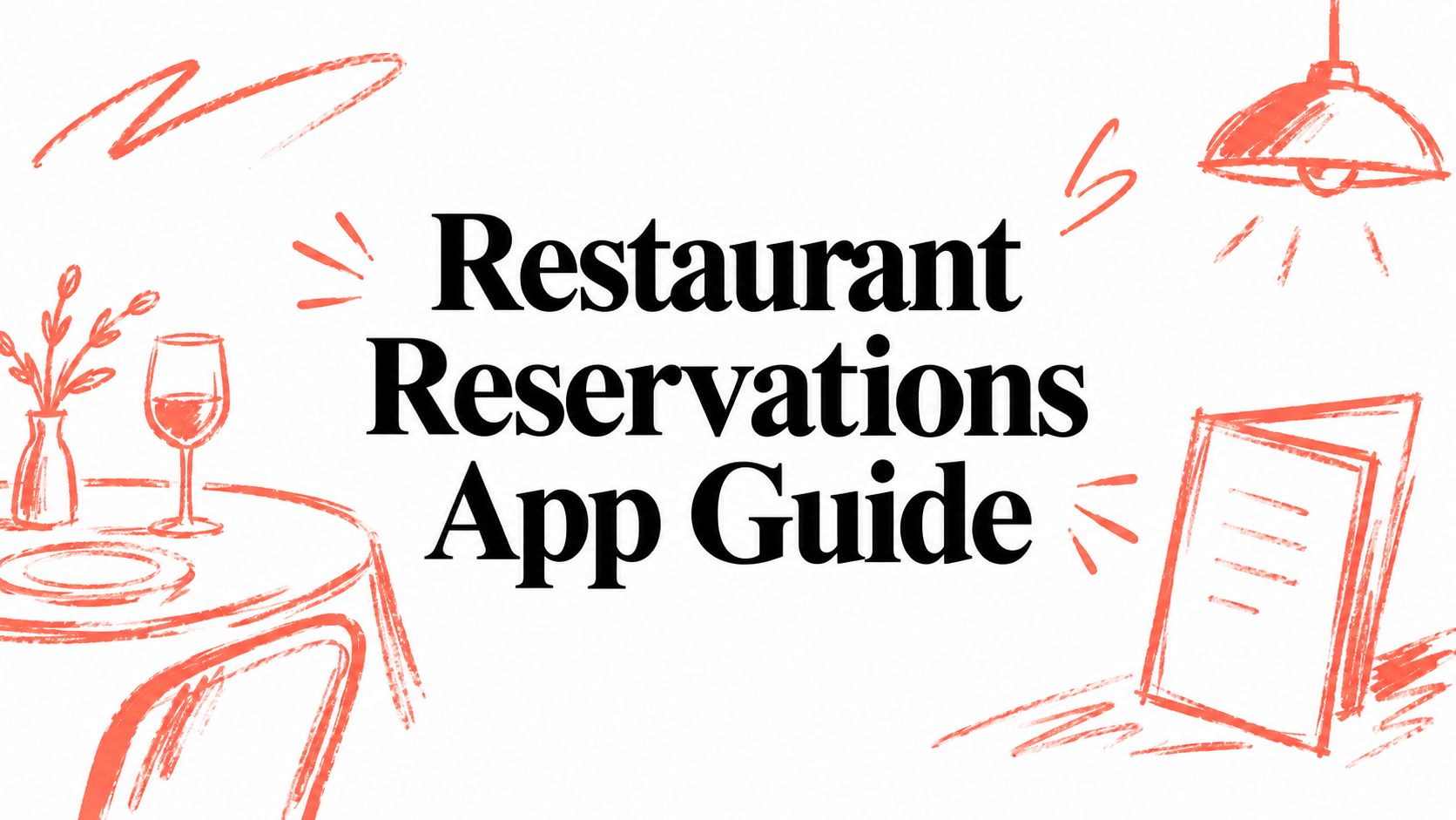 Restaurant Reservations App Guide