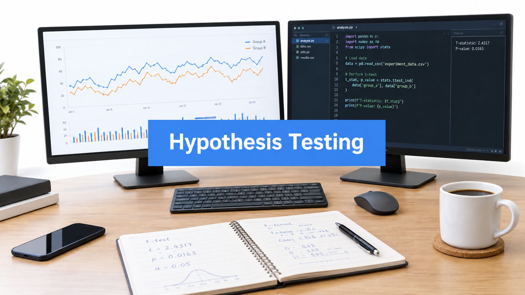 Hypothesis Testing in Practice: A Developer's Guide