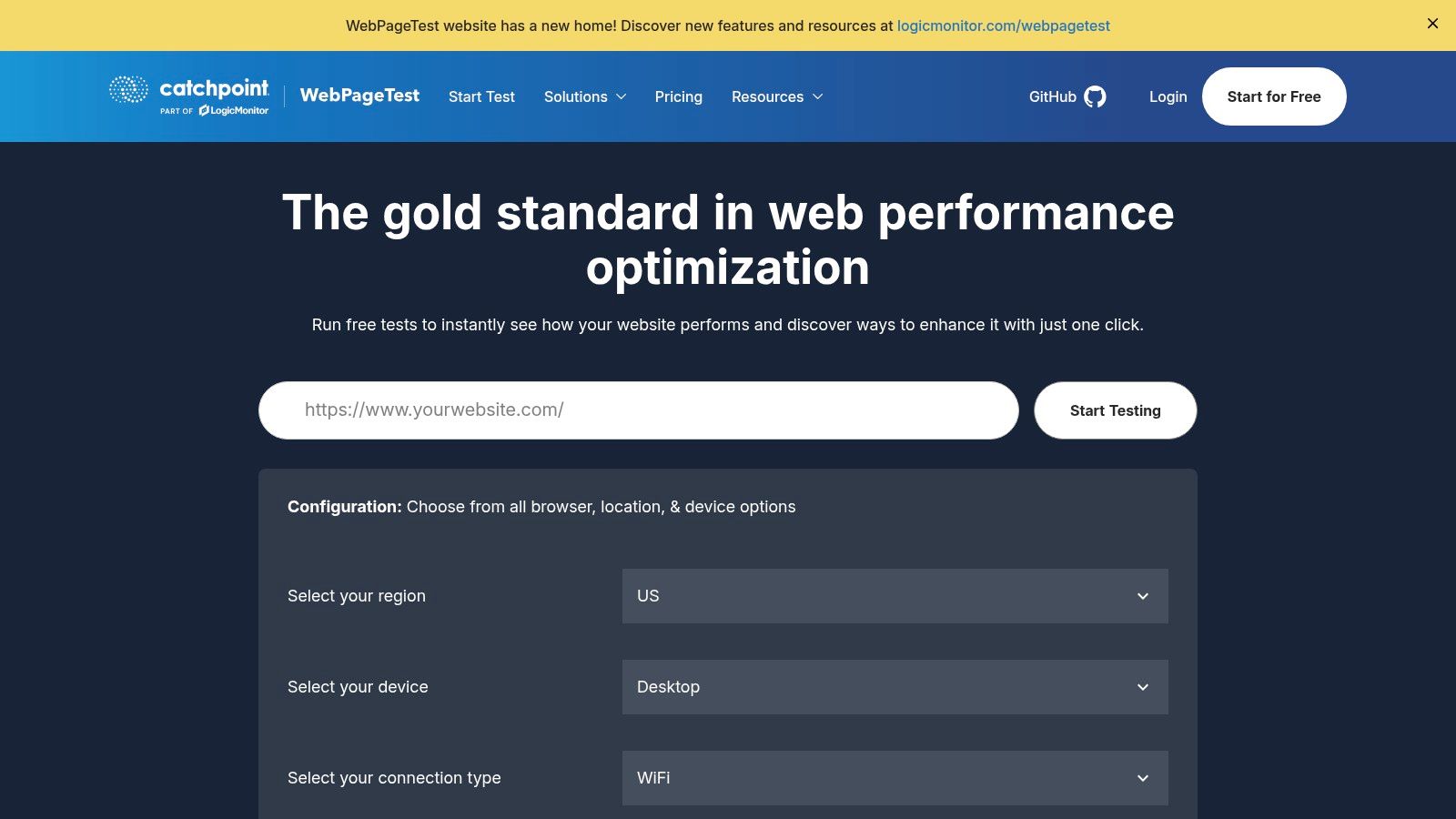 WebPageTest