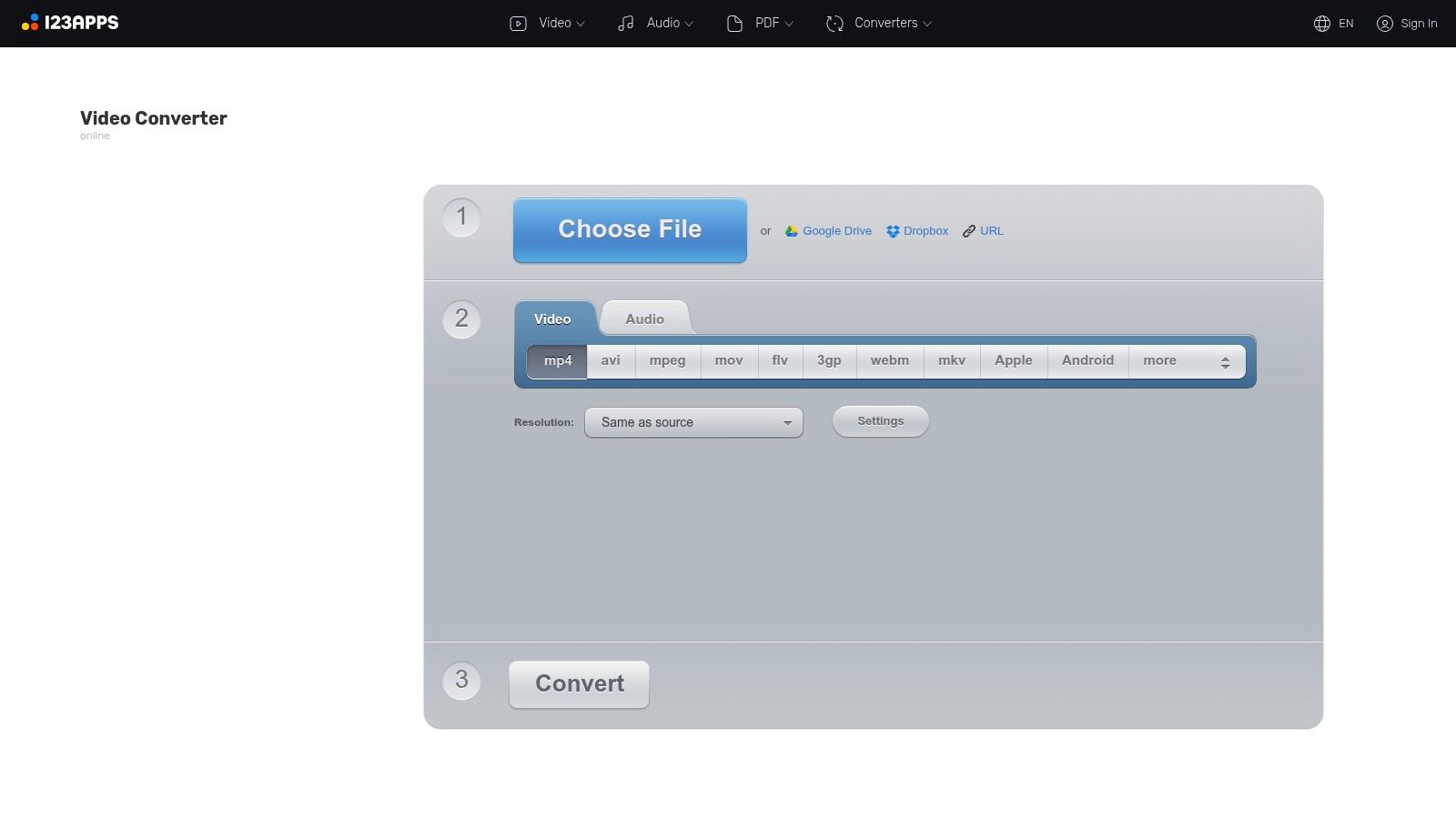 Online Video Converter