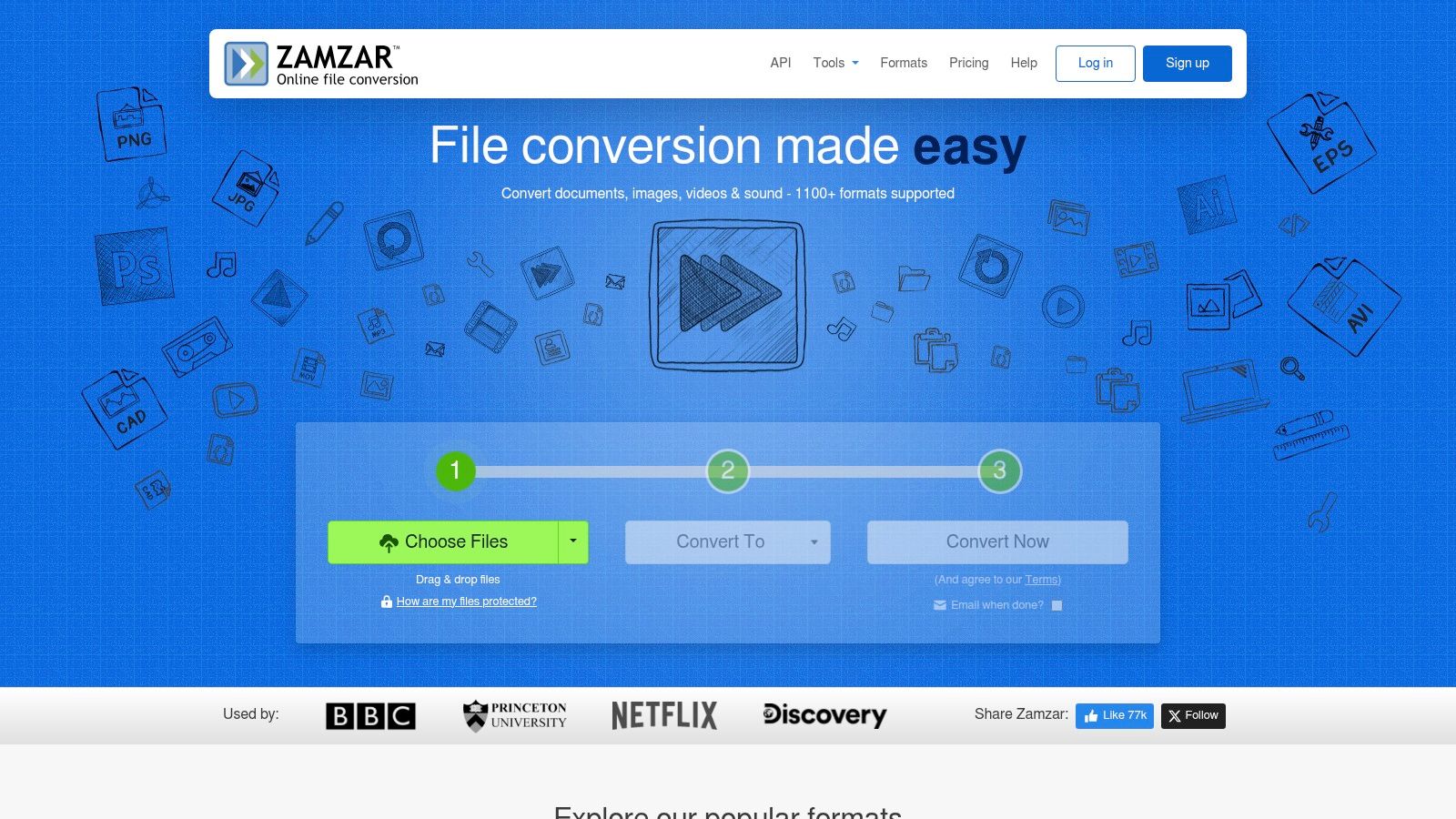Zamzar Video Converter
