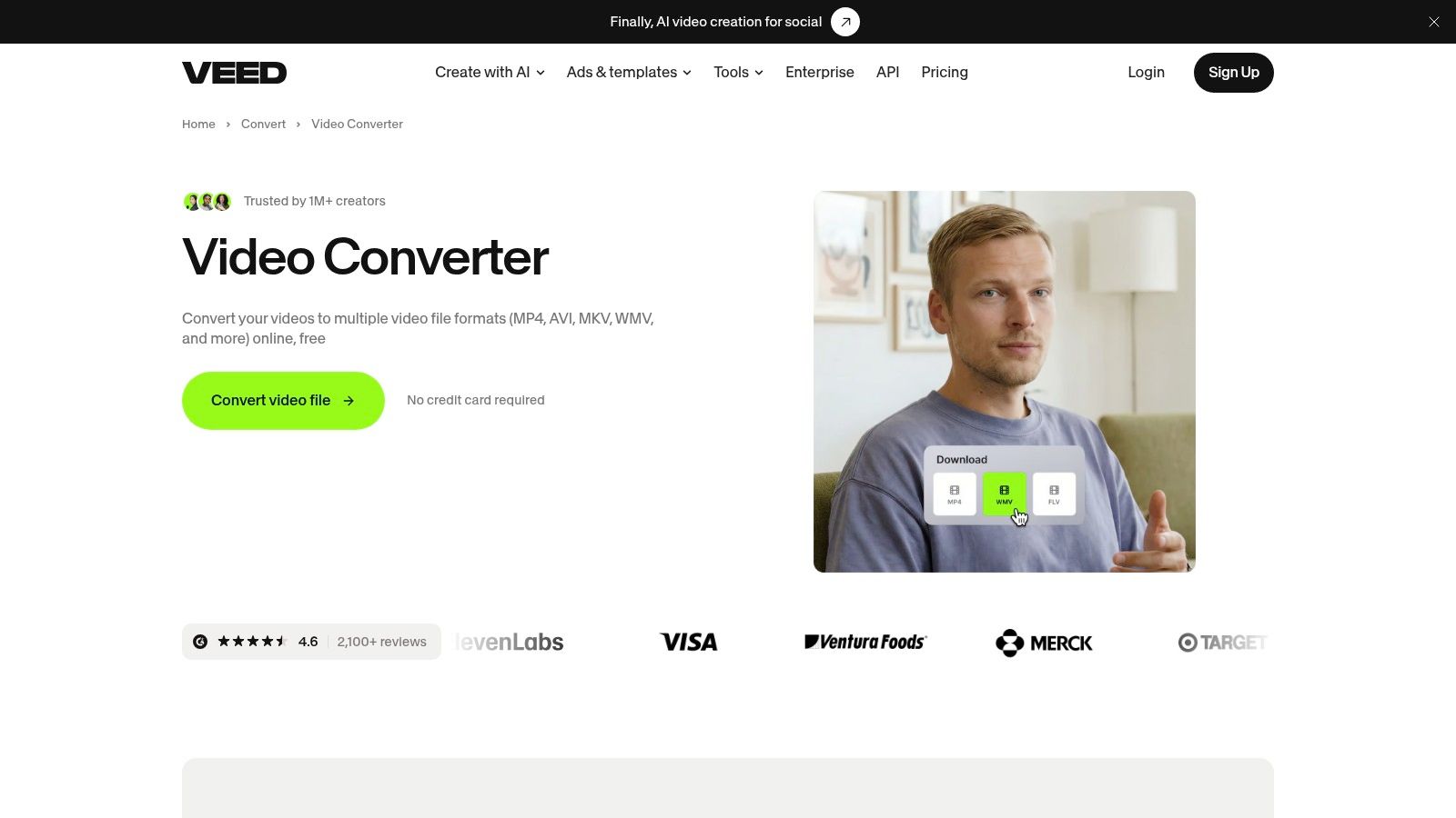 VEED Video Converter