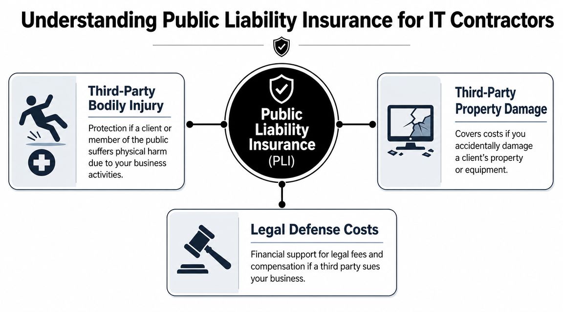 What Public Liability Insurance Covers for IT Contractors