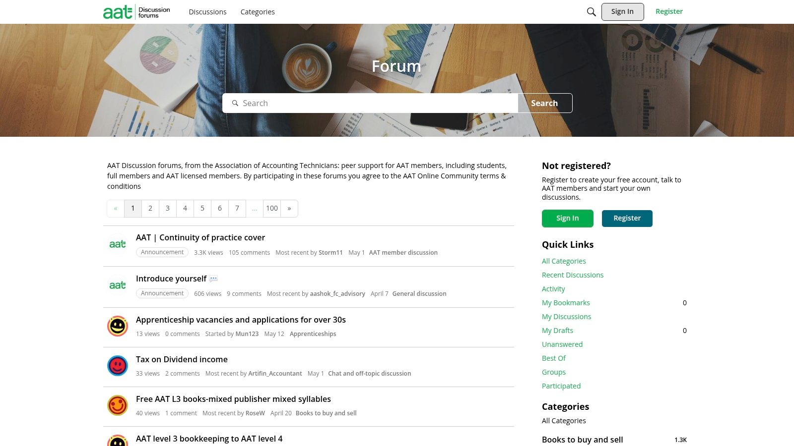AAT Discussion Forums (Association of Accounting Technicians)