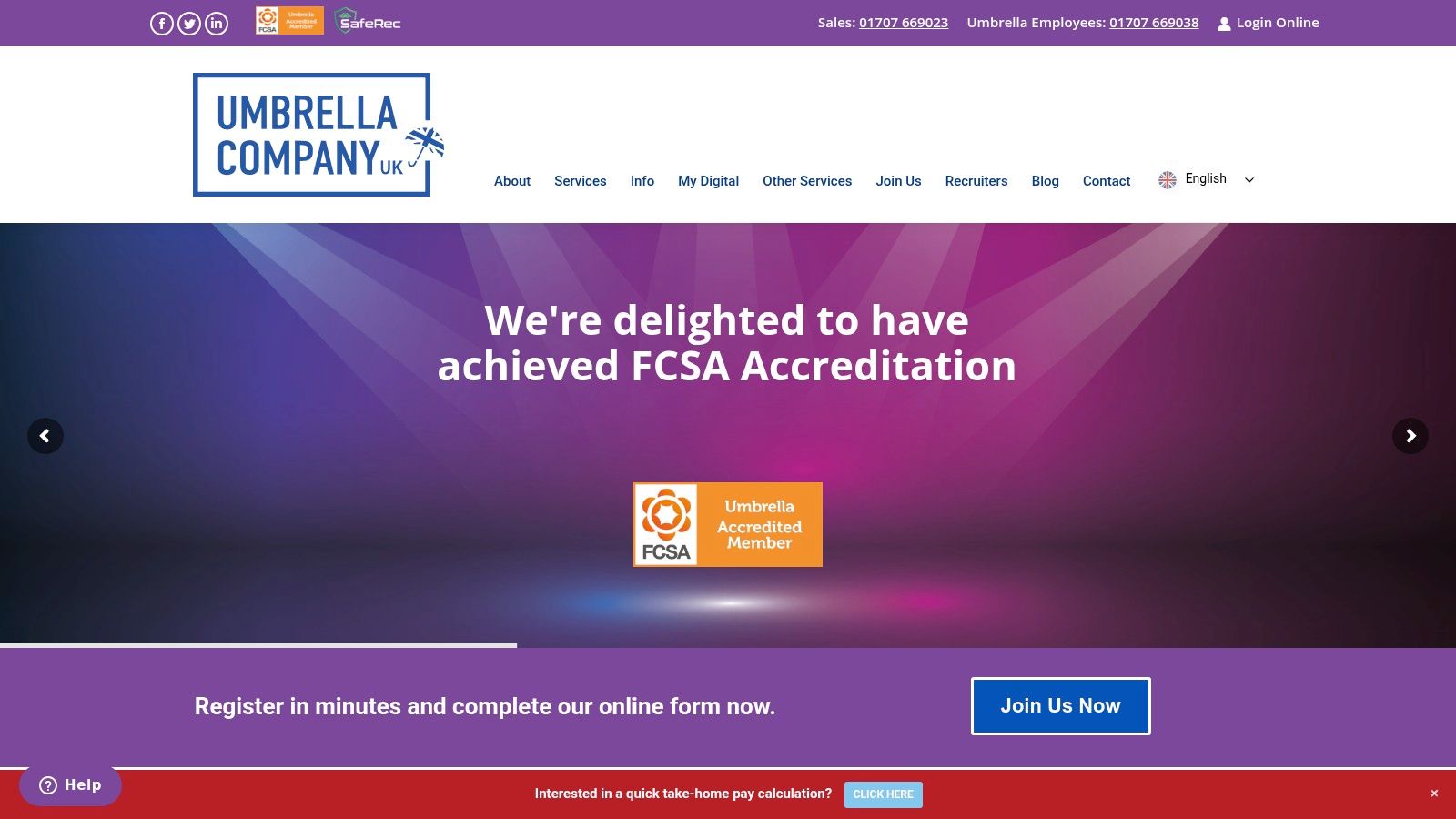 Umbrella Company UK