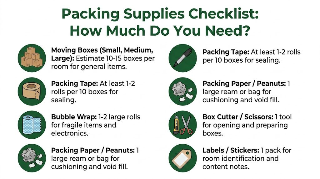 Essential Supplies for Packing & Moving Guide - MG Exeter