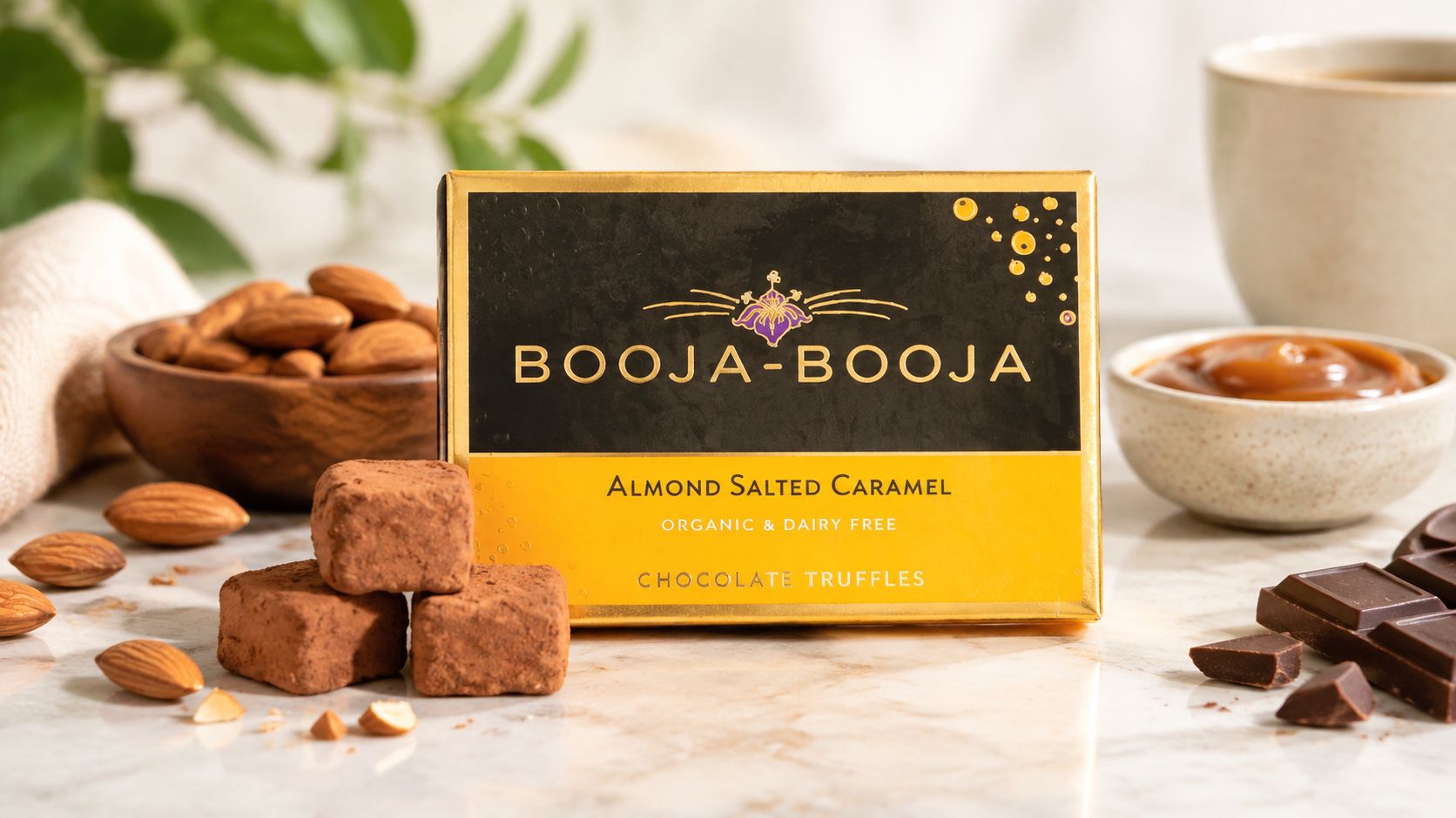 Almond Salted Caramel Chocolate Truffles 92g