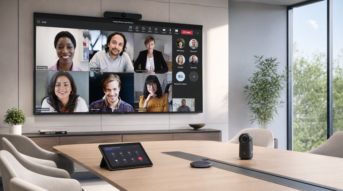 Best Hybrid Meeting Room Equipment for 2026 - Amax Supplies