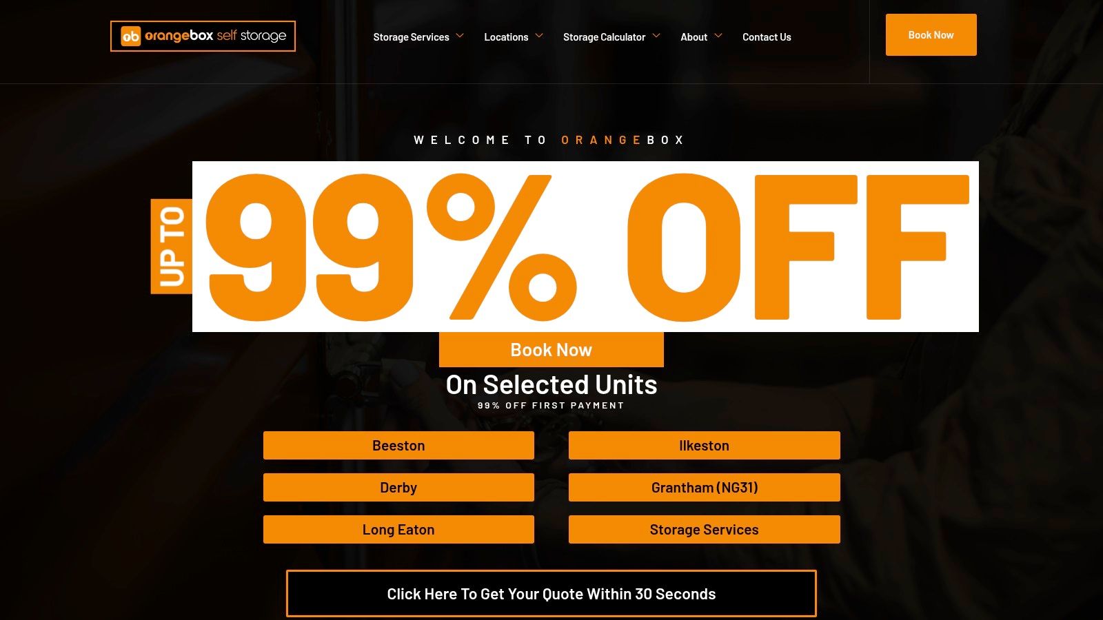 Screenshot from https://orangebox-selfstorage.co.uk