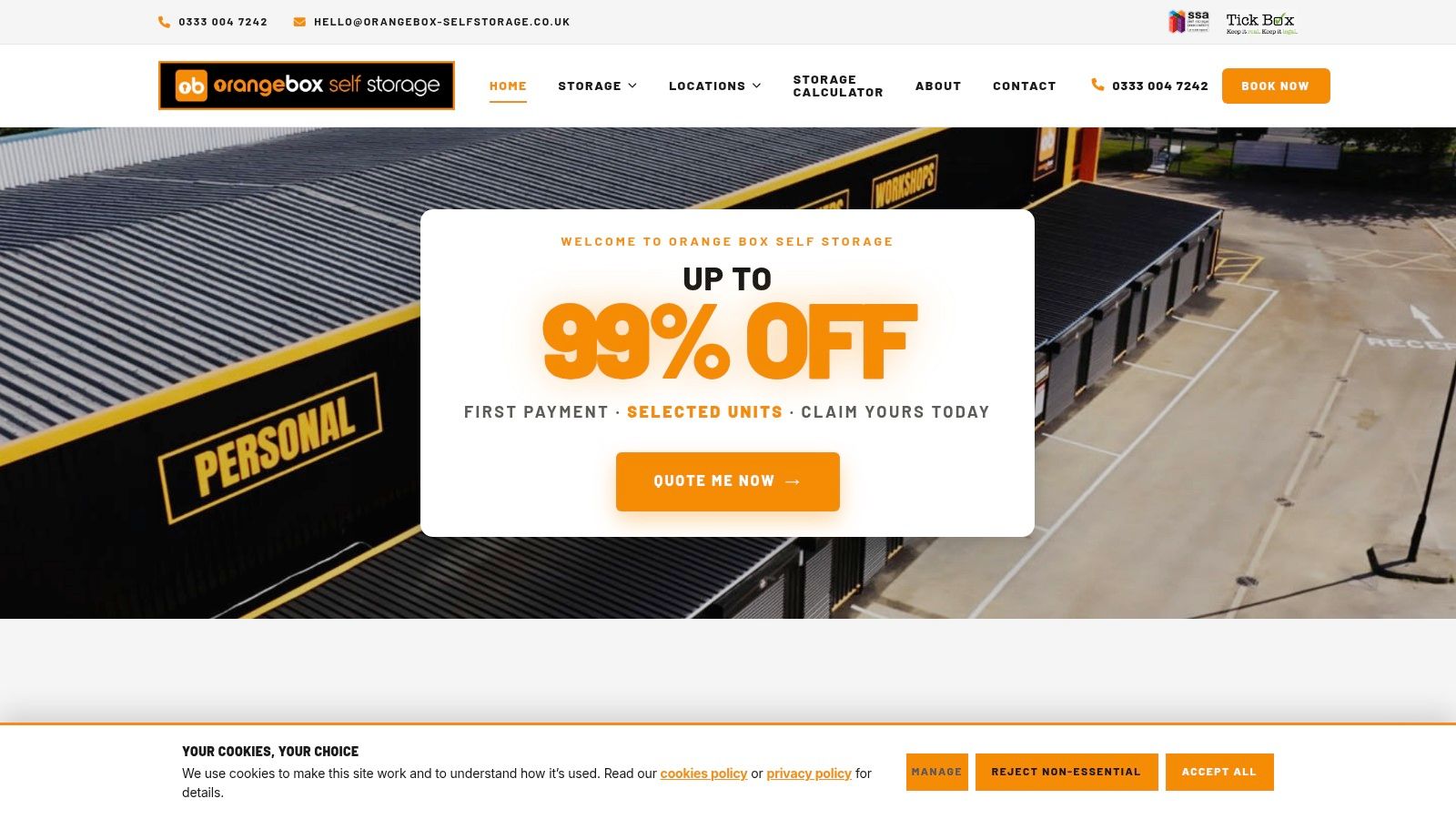 Screenshot from https://orangebox-selfstorage.co.uk