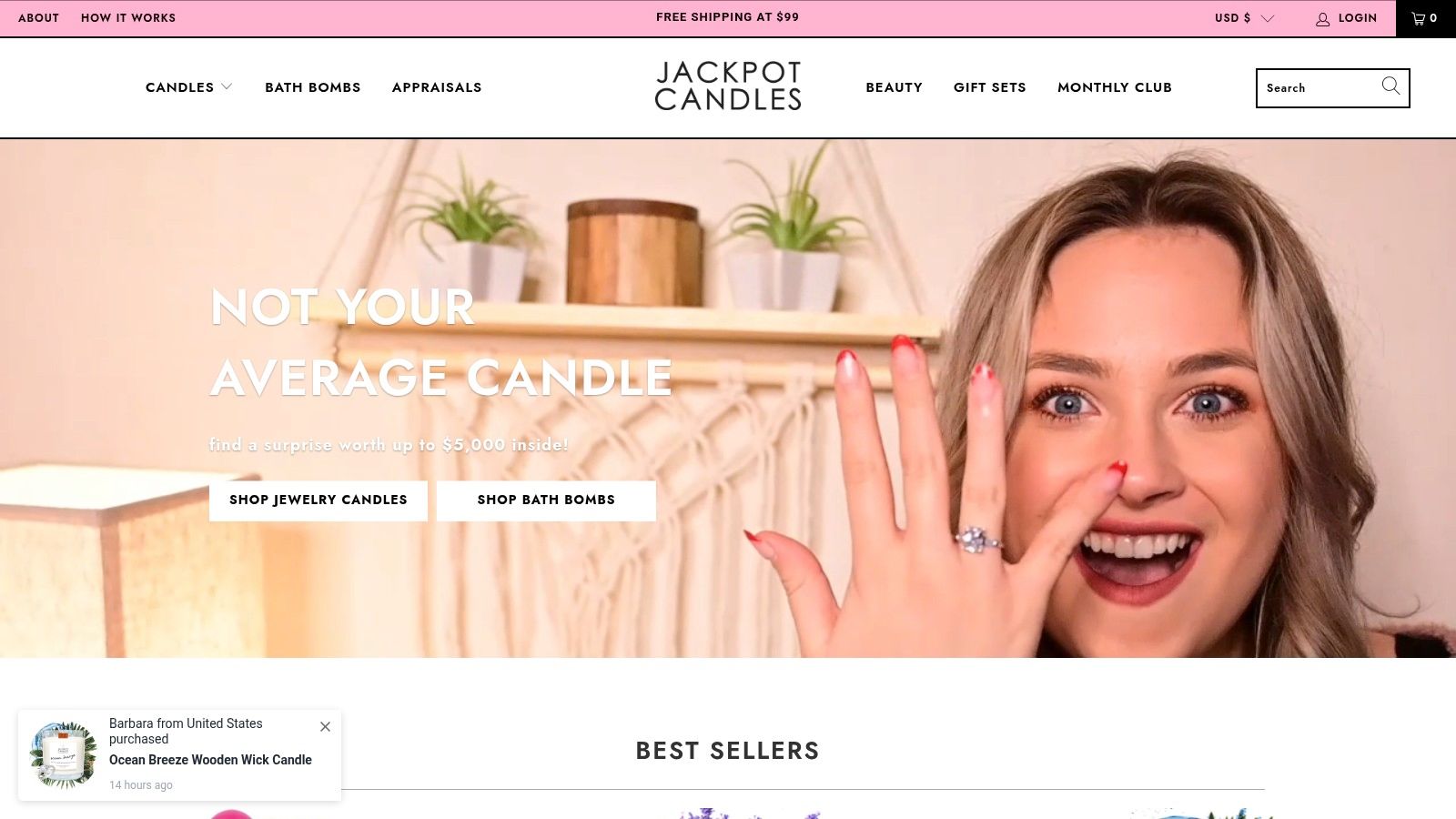 Jackpot Candles