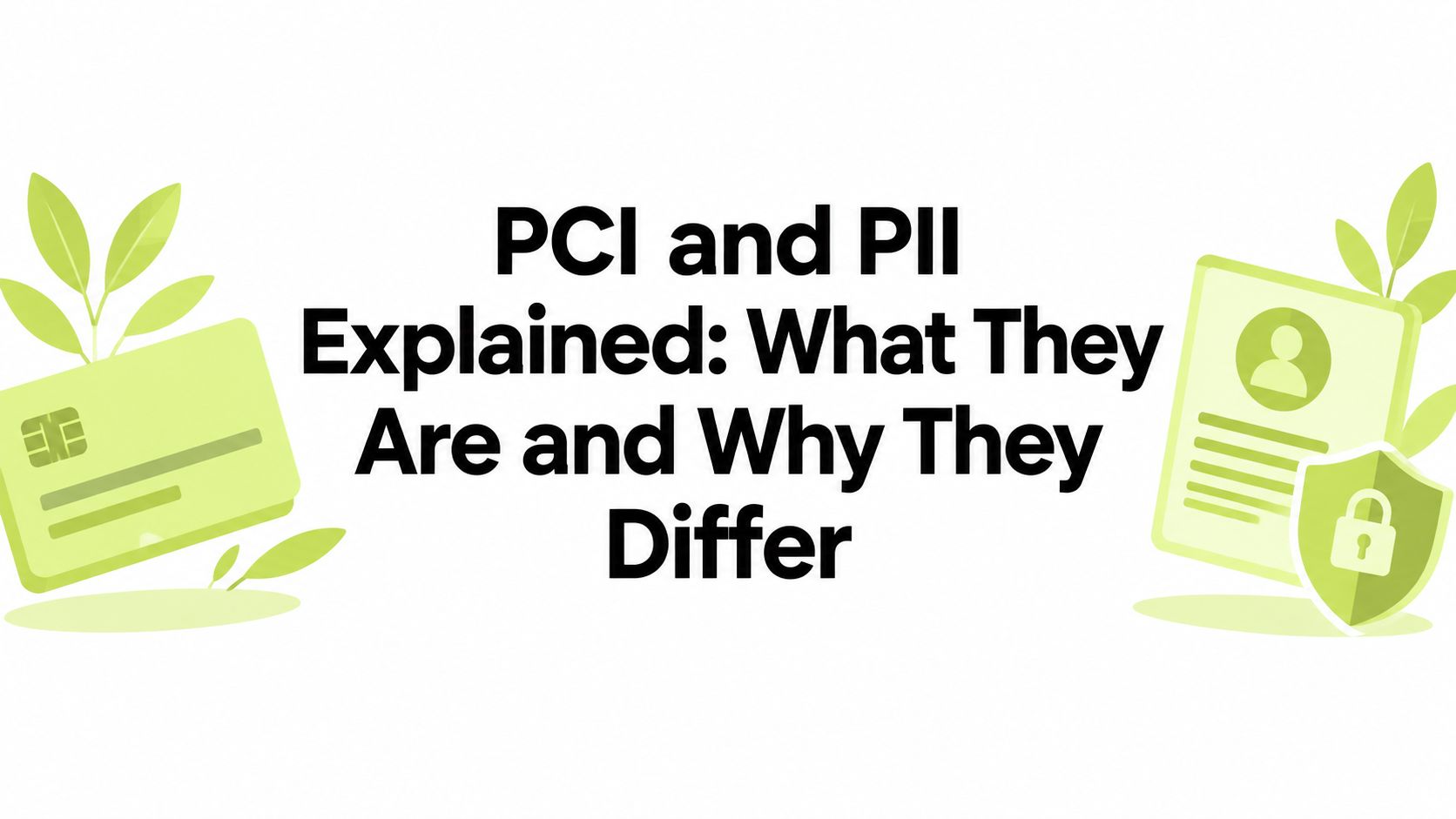 PCI and PII Explained: What They Are and Why They Differ