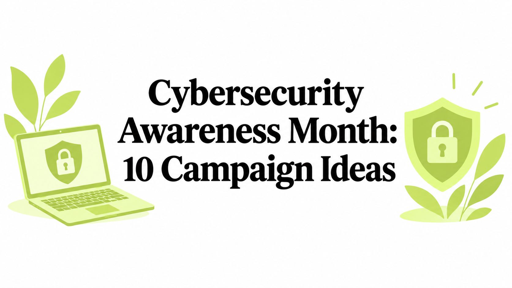 Cybersecurity Awareness Month: 10 Campaign Ideas