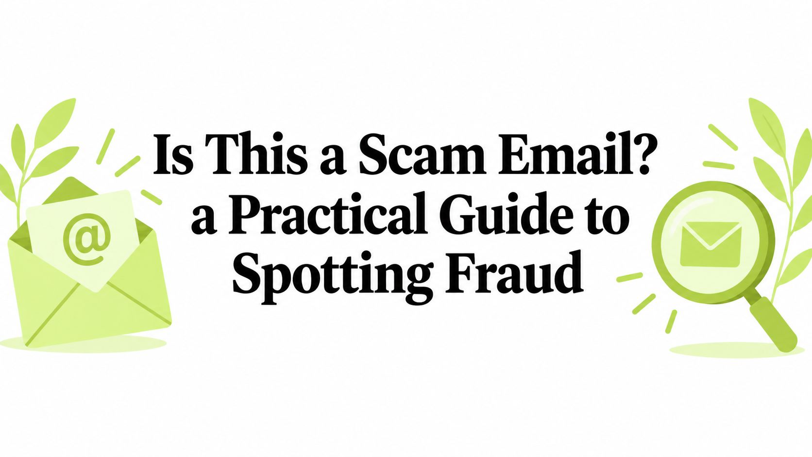 Is This a Scam Email? a Practical Guide to Spotting Fraud