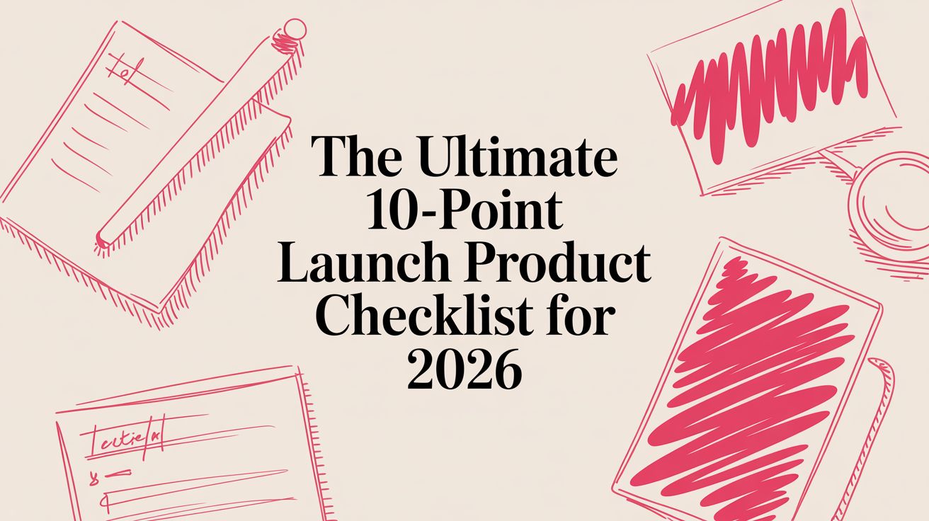 The Ultimate 10-Point Launch Product Checklist for 2026 | FeatureBot ...