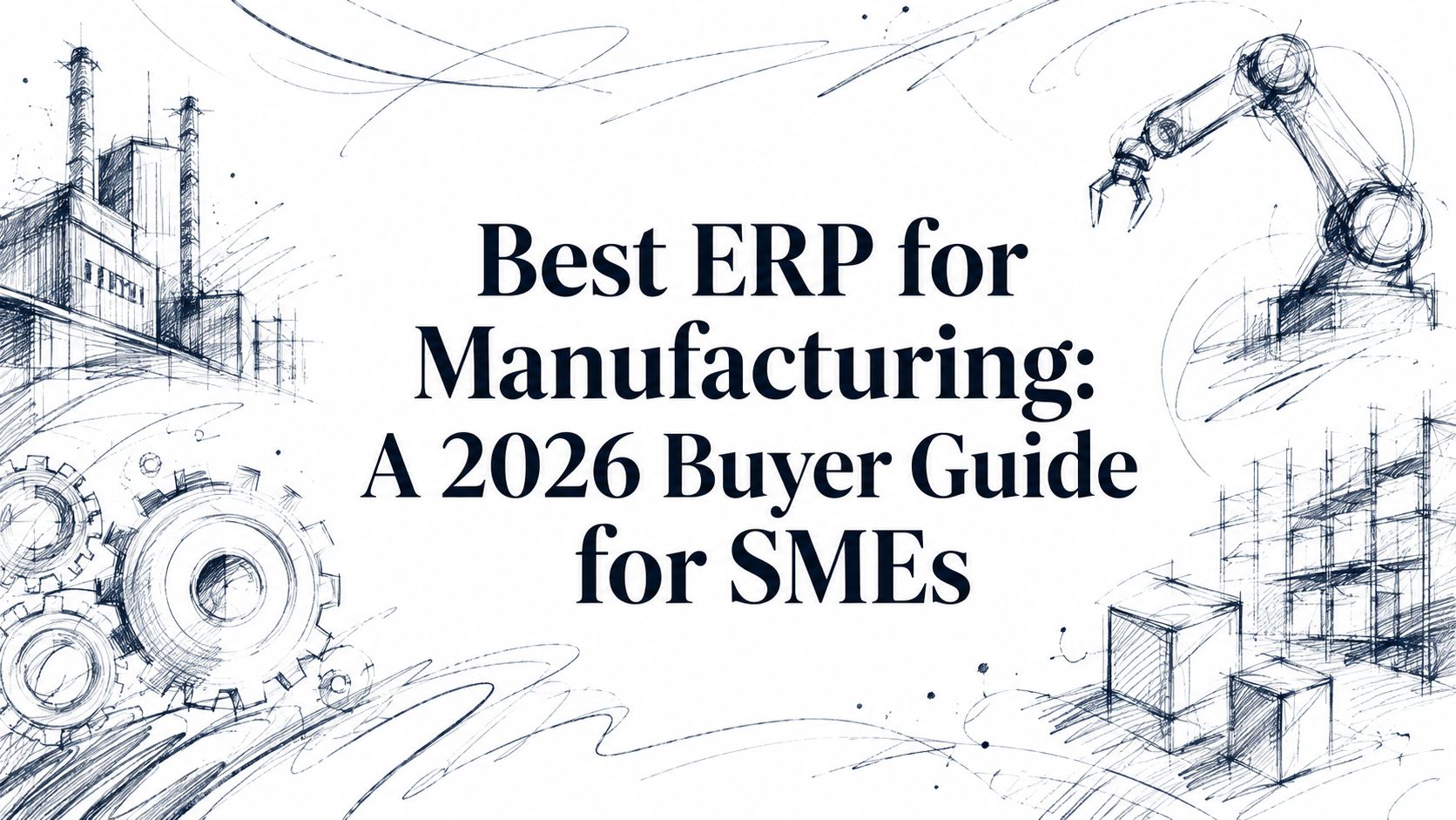 Best ERP for Manufacturing: A 2026 Buyer Guide for SMEs