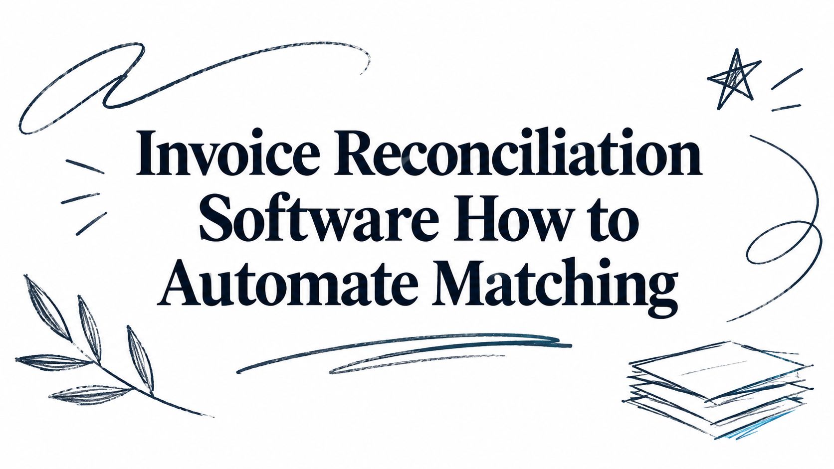 Invoice Reconciliation Software How to Automate Matching