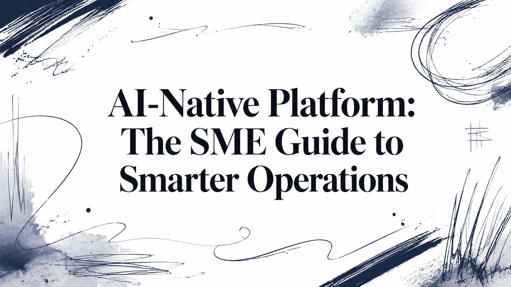 AI-Native Platform: The SME Guide to Smarter Operations