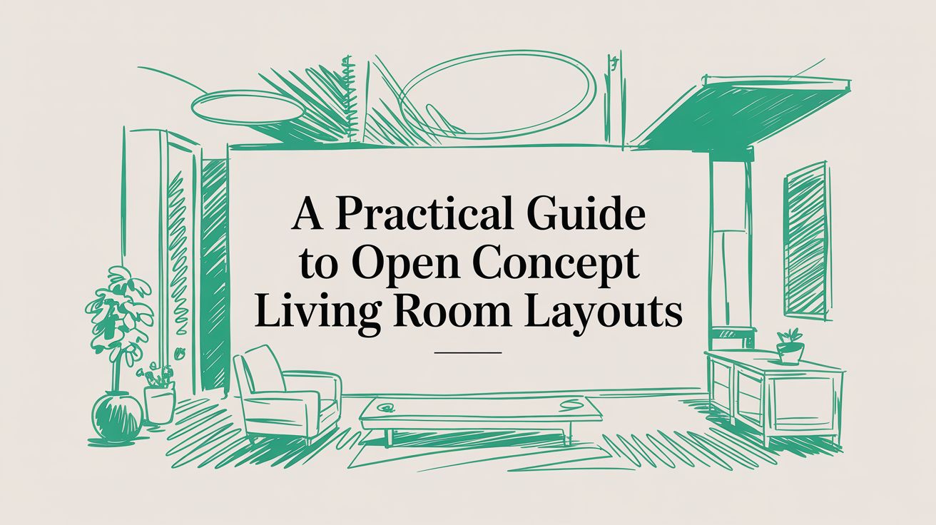 A Practical Guide to Open Concept Living Room Layouts