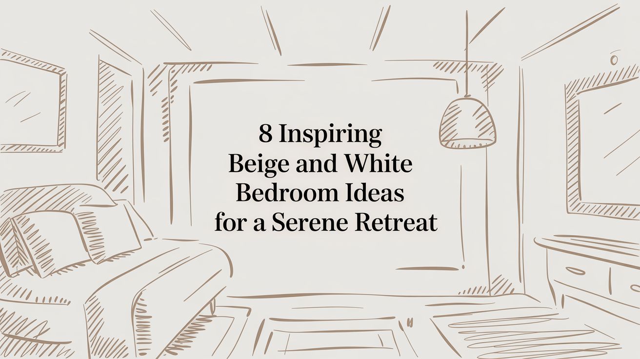 8 Inspiring Beige and White Bedroom Ideas for a Serene Retreat