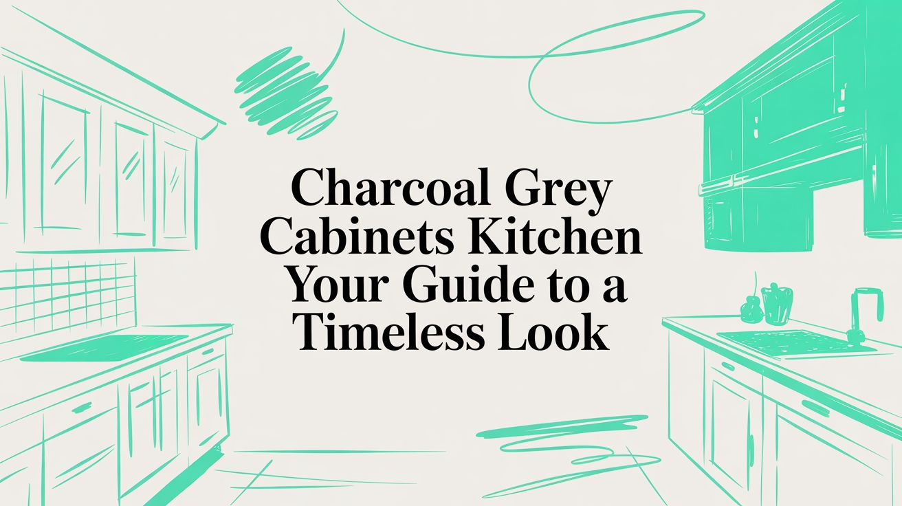 A Homeowner's Guide to Charcoal Grey Cabinets in the Kitchen