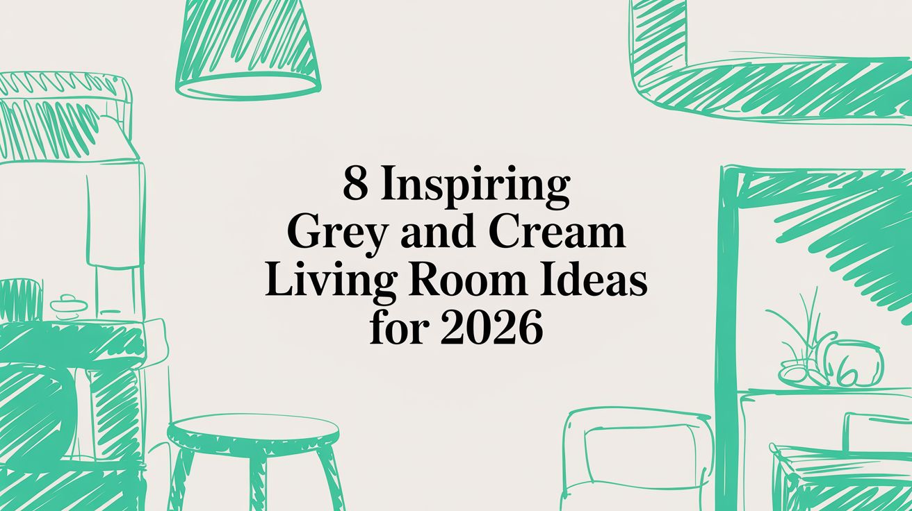 8 Inspiring Grey and Cream Living Room Ideas for 2026