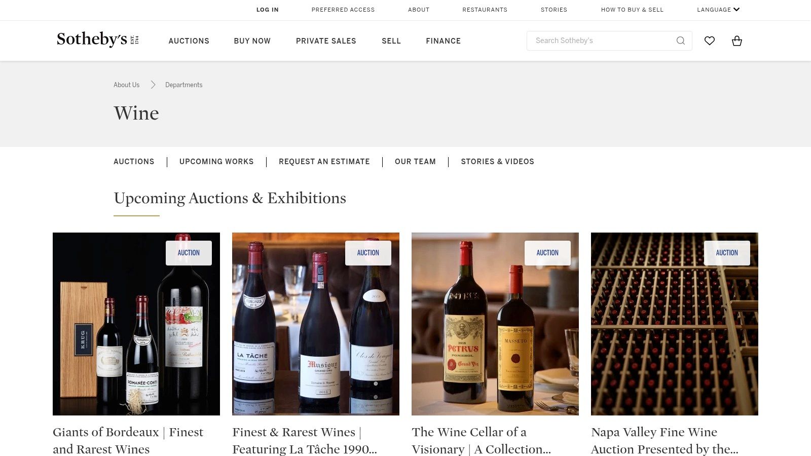 Sotheby's Wine