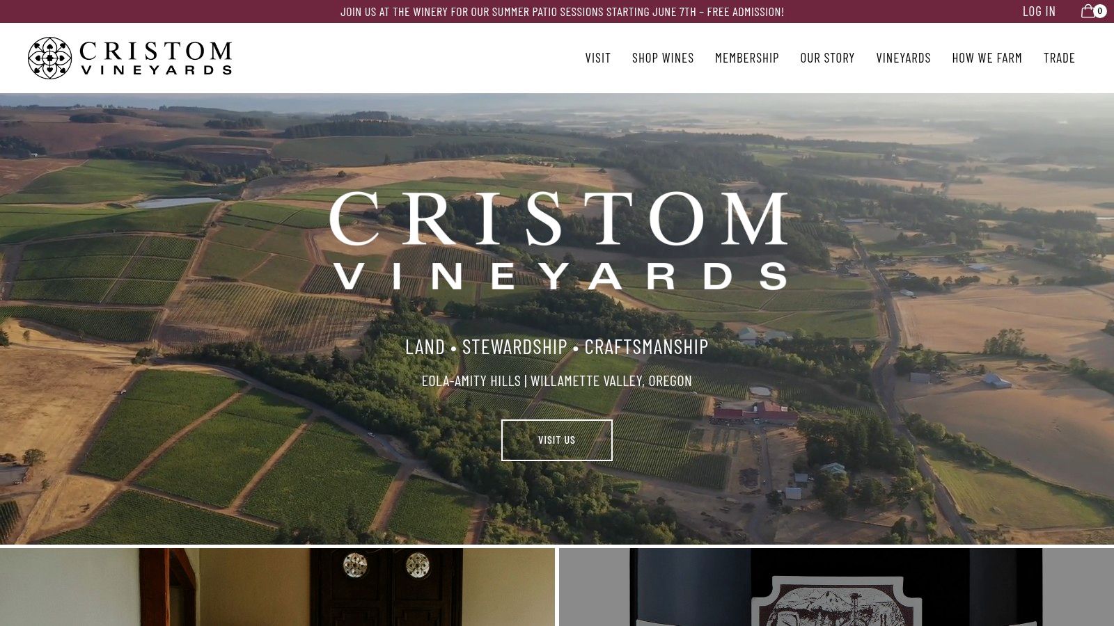 Cristom ‘Jessie Vineyard' Pinot Noir