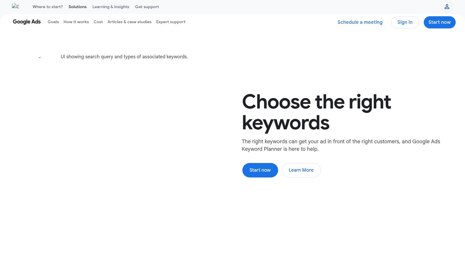 Google Keyword Planner