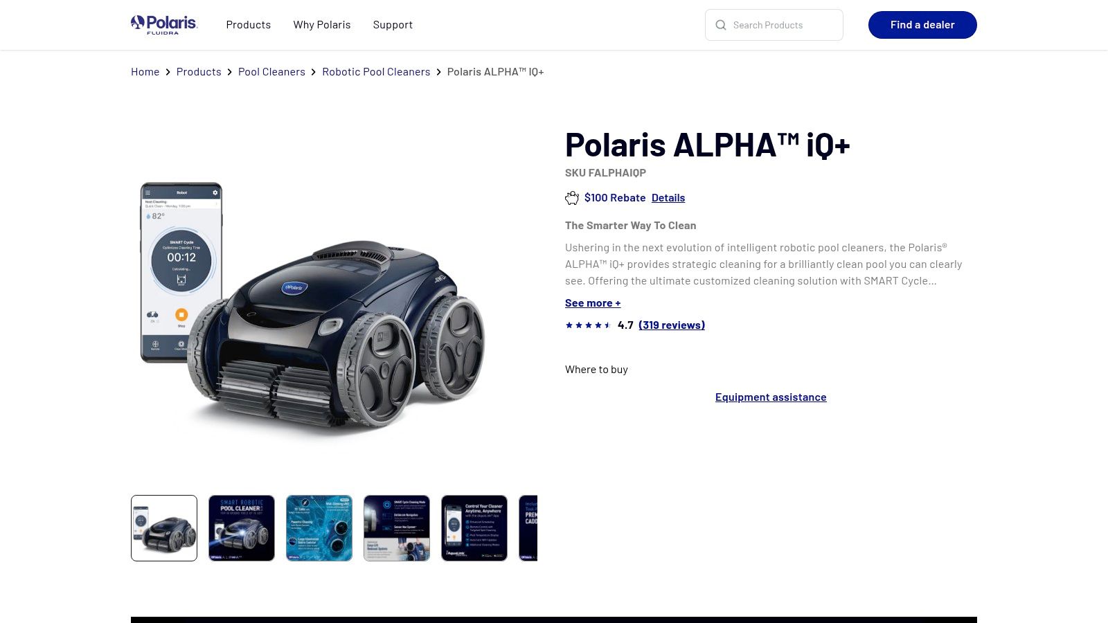 Polaris ALPHA iQ+
