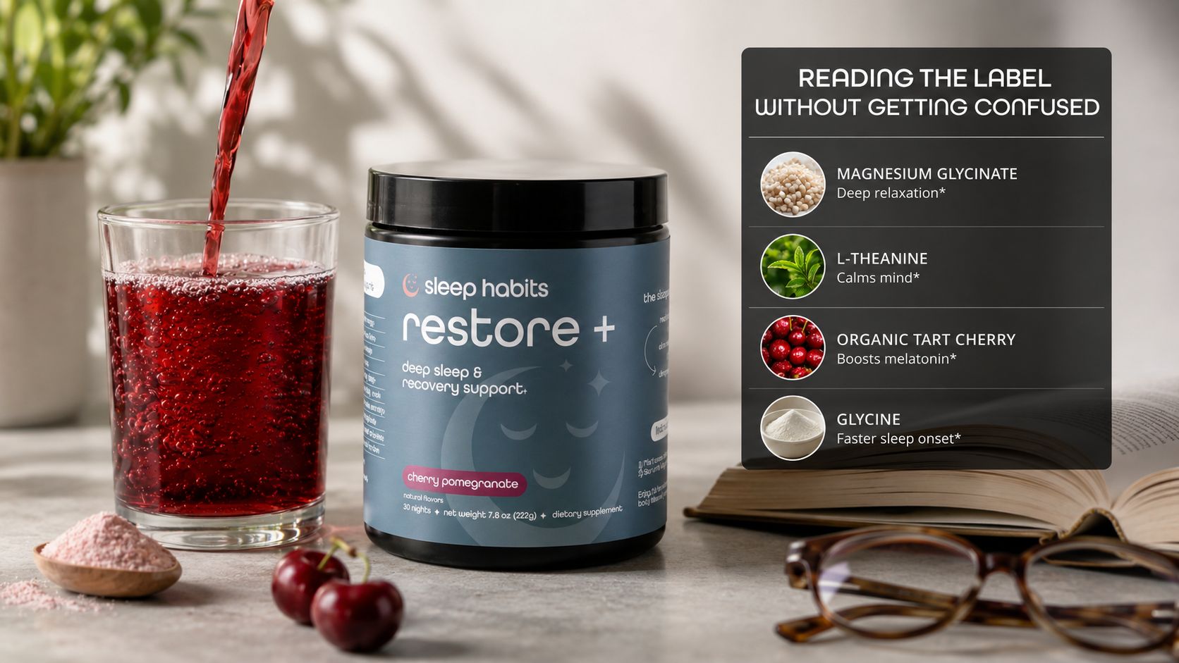 Restore+ Magnesium Sleep Aid