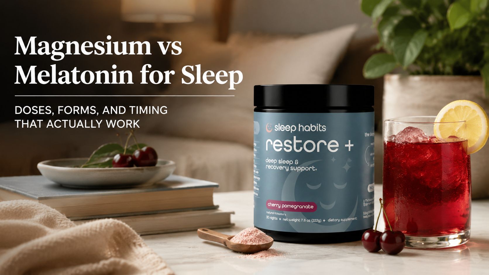 Restore+ Magnesium Sleep Aid