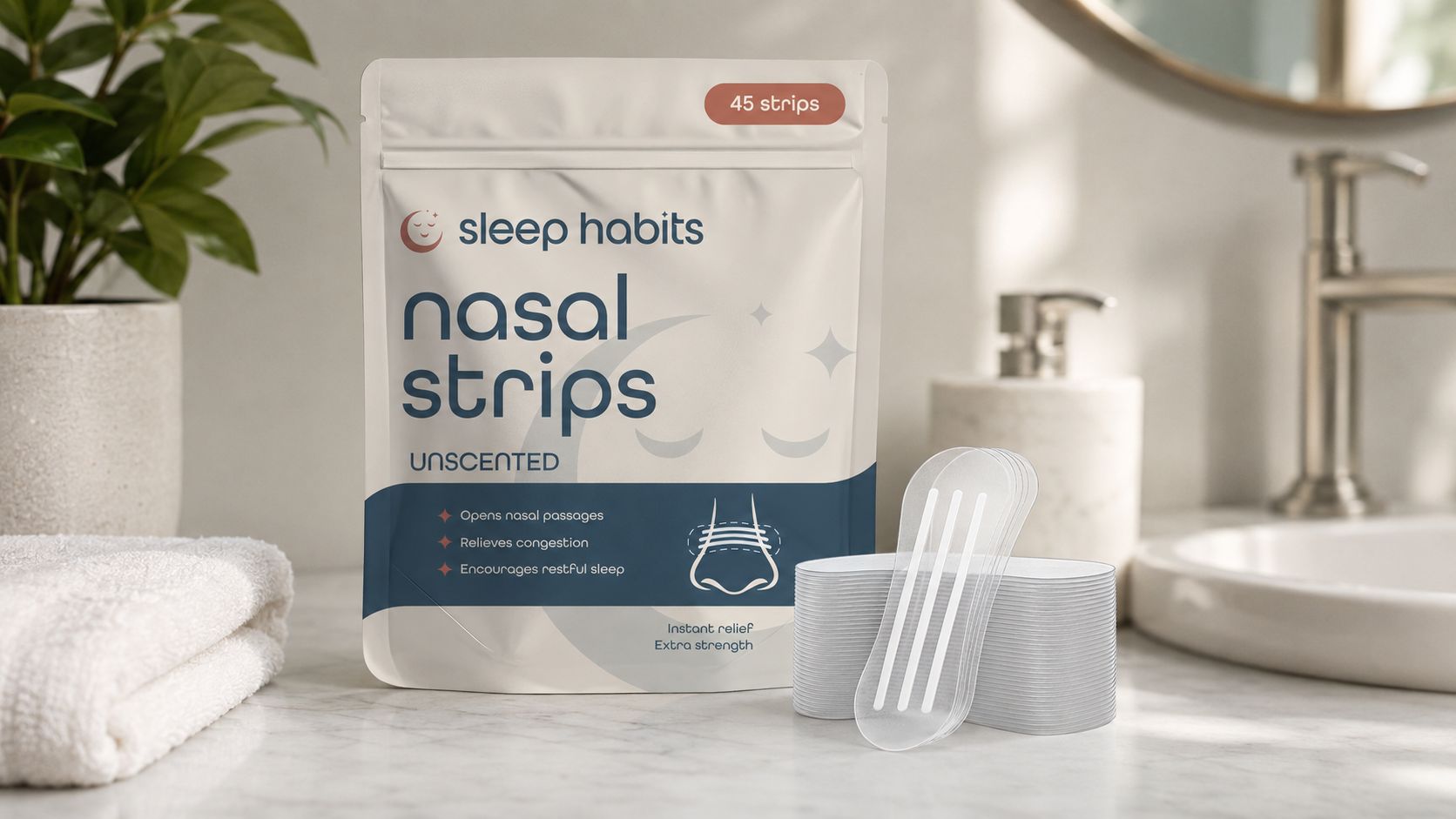 Transparent Nasal Strips