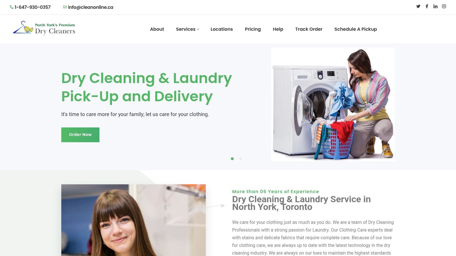 Screenshot from https://cleanonline.ca