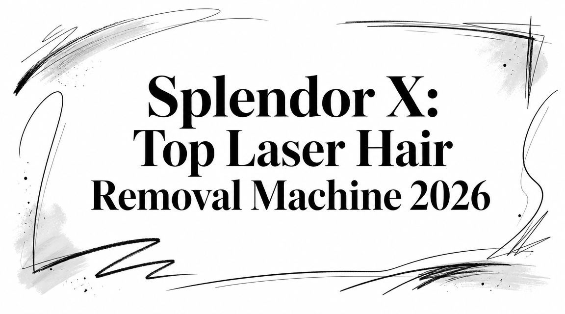 Splendor X: Top Laser Hair Removal Machine 2026