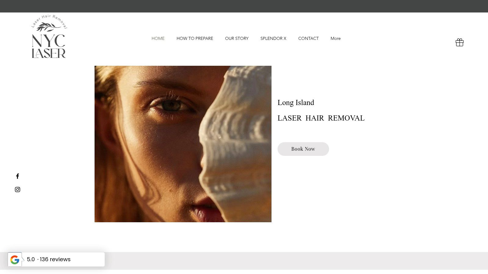 Screenshot from https://www.nyclaser.com